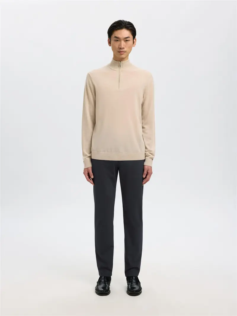 175-Slim Robert Flex Pants Mørkeblå