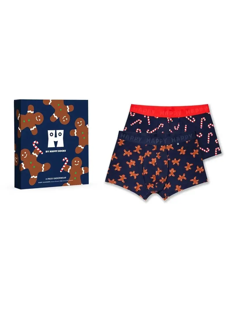 2 pack gingerbread short boxers -