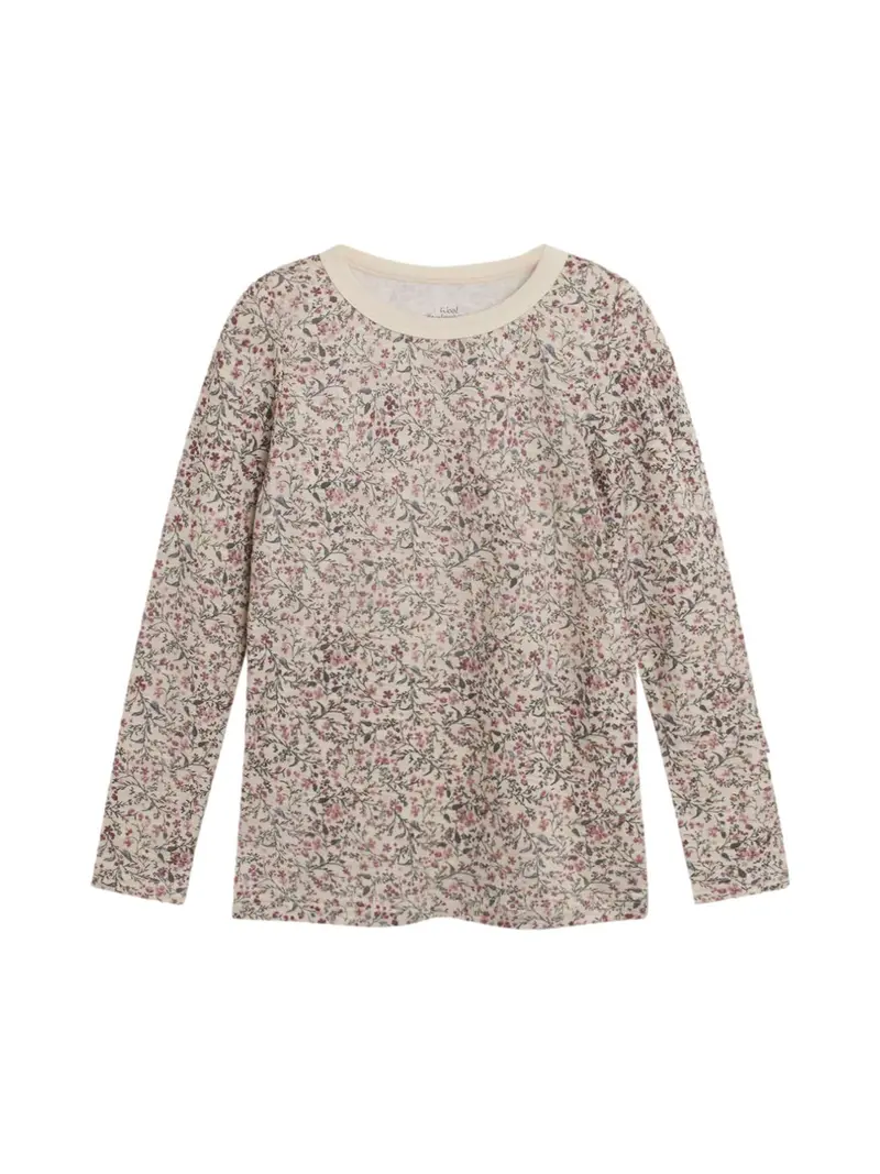 ABBELIN TRØYE ULL / BAMBUS - BEIGE / WHEAT
