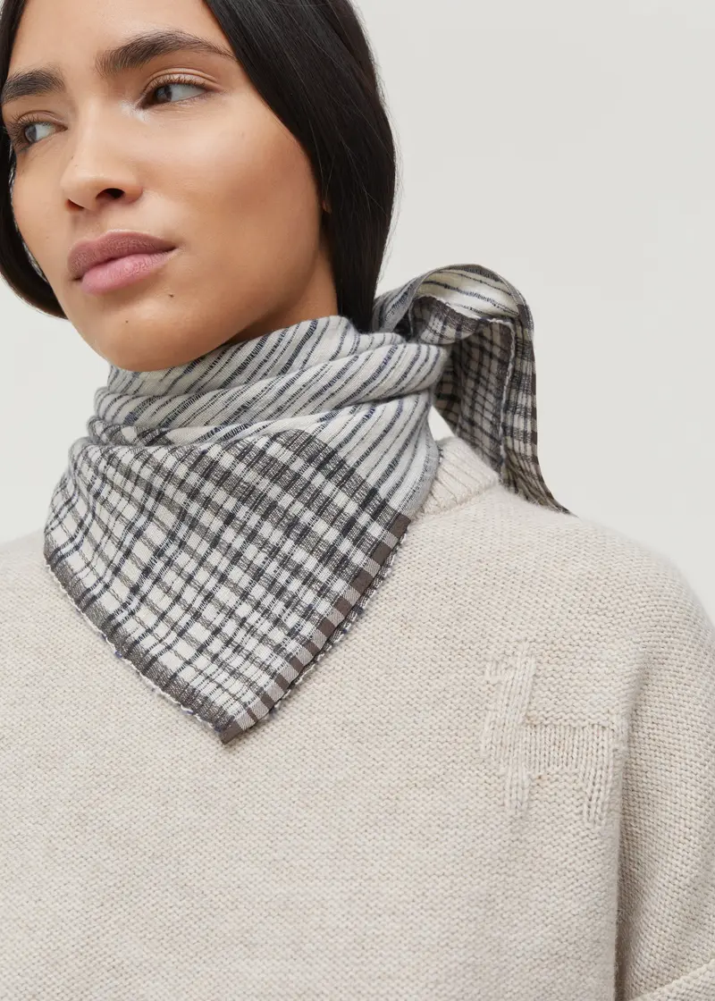 Aiayu Scarf | Mix Navy