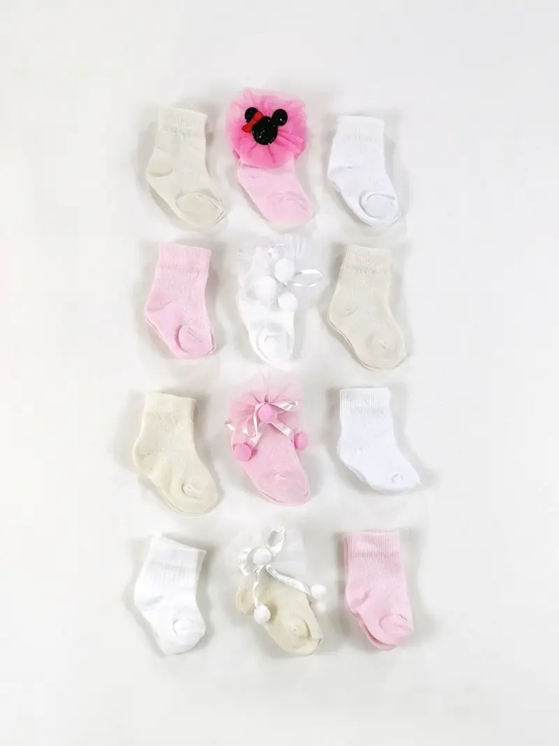 Babysokker 3-pakk
