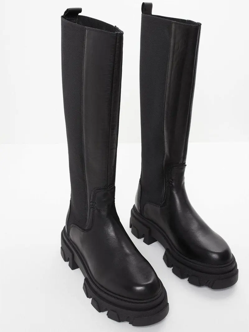 Beatrice skinnboots - sort