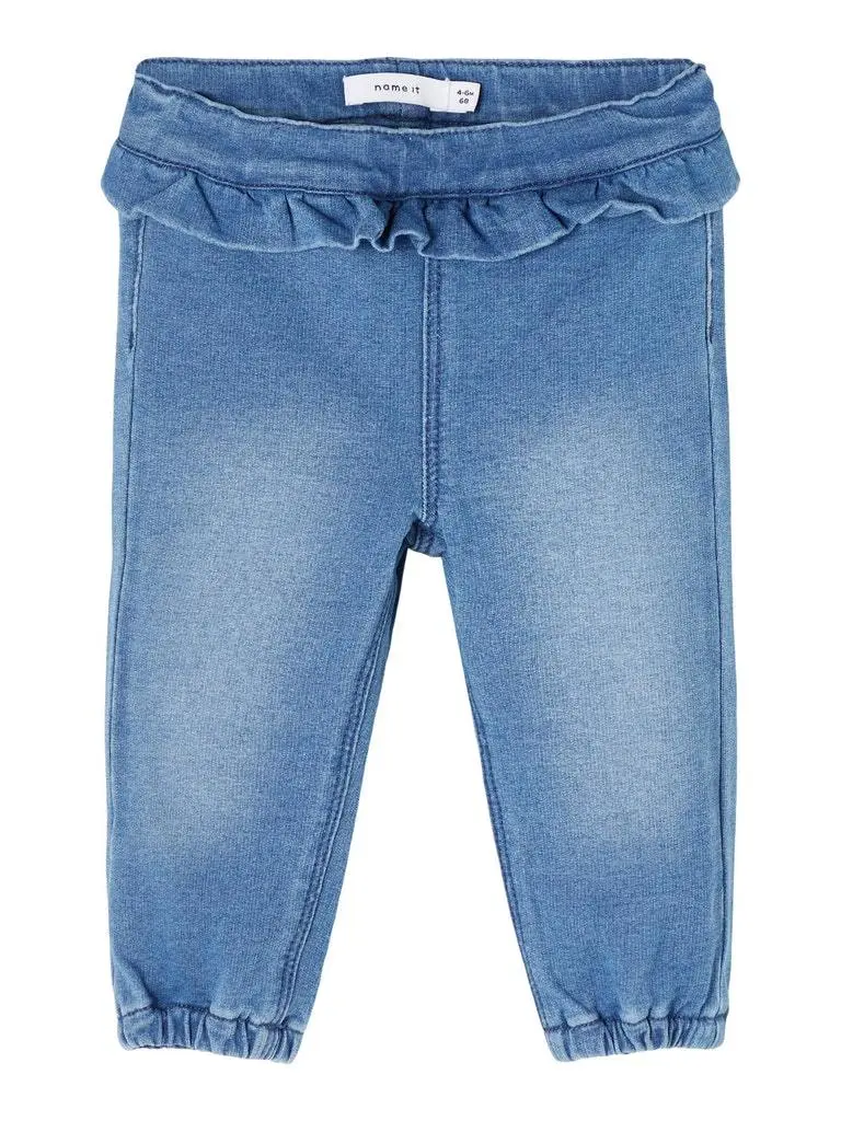 Bibi denim sweat bukse medium - blå