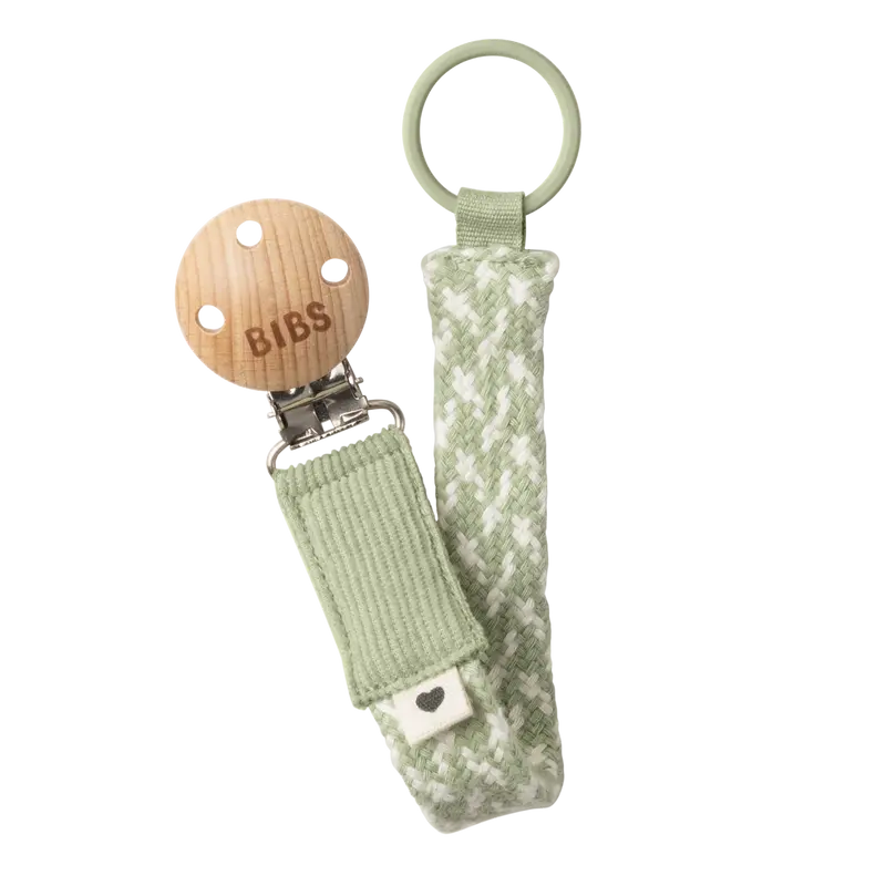 BIBS Pacifier Clip Grønn