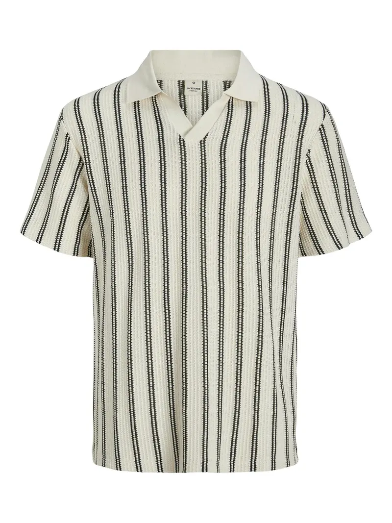 Bluharry Split Neck Polo Hvit