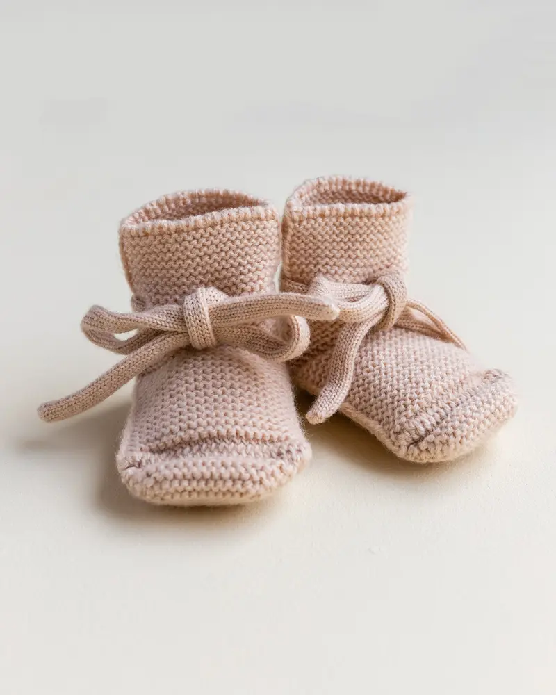 Booties Wool | Apricot