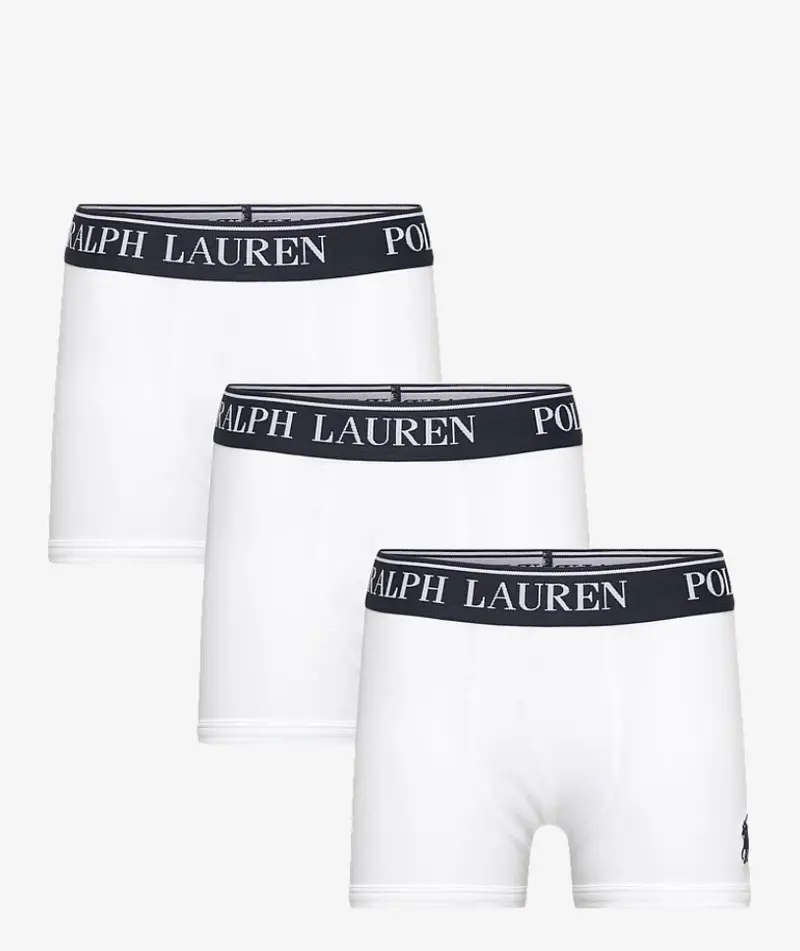 Boxer 3 pk. Cotton Stretch White