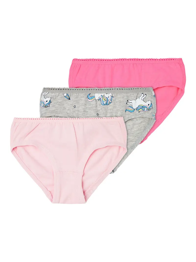 BRIEFS undertøy 3-Pack - Grey Melange