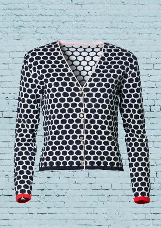 Cardigan Ellinor Eclipse Black