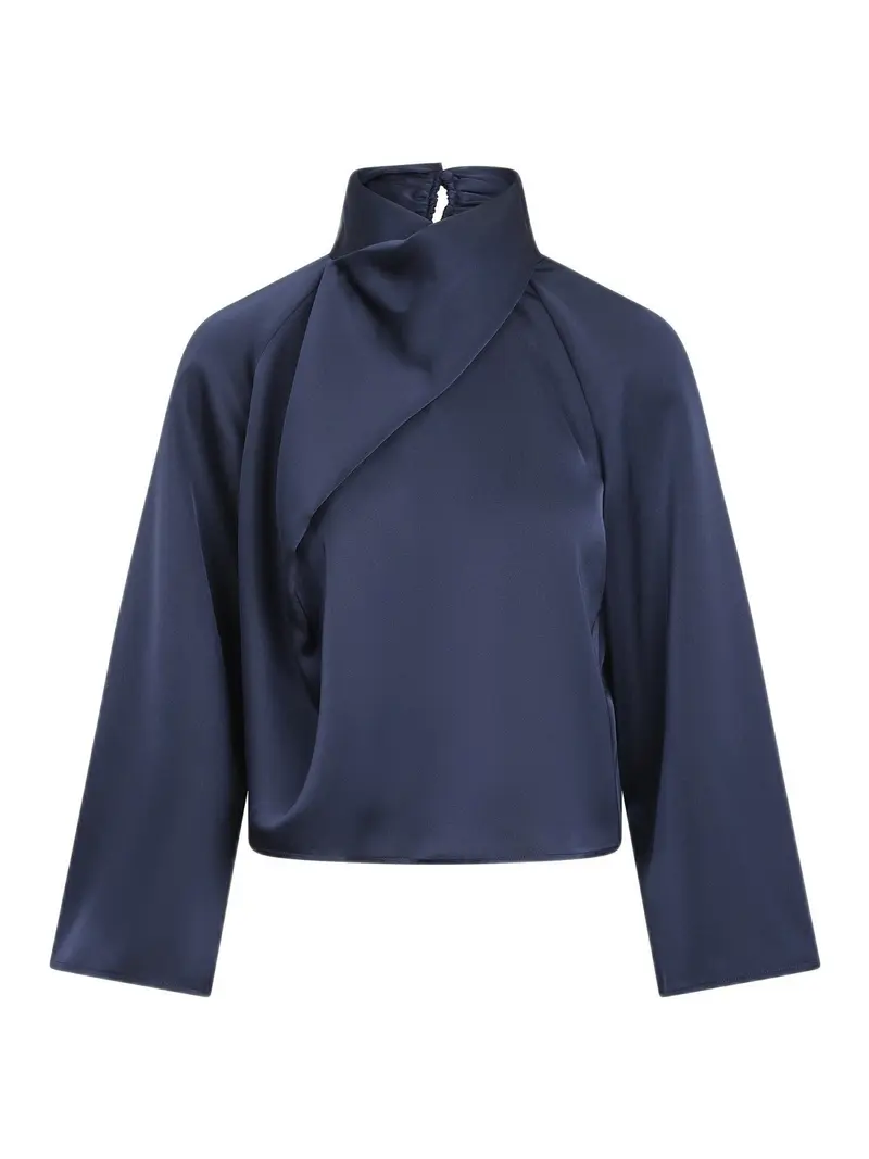 Cira bluse - dark sapphire