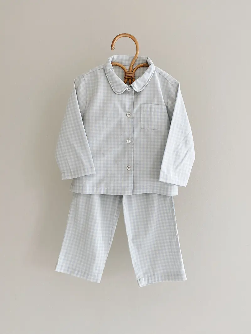 Classic PJ | Blue Gingham