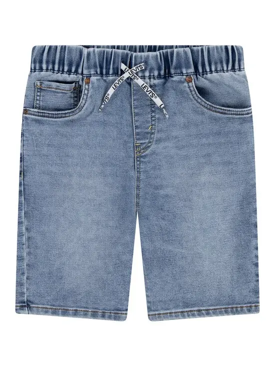 DOBBY DENIM SHORTS - Gravy Train