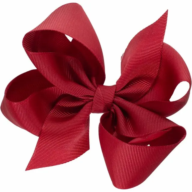 Ekstra Stor sløyfe (4 loop) Scarlet Red