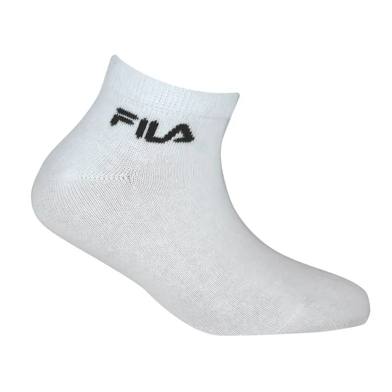 Fila 3pk invisible socks - hvit