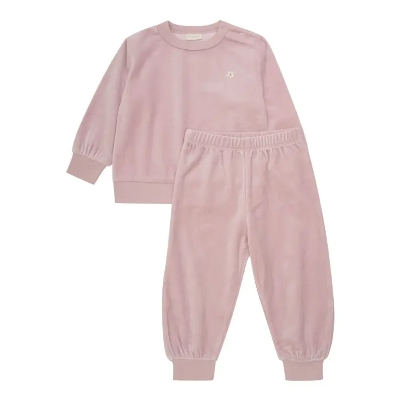 Fixoni - 2 delt Sett i Velour Shadow Gray