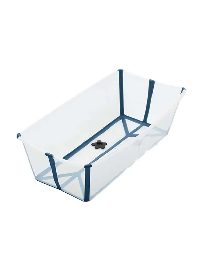 FLEXI BATH X-LARGE - TRANSPARENTE BLUE