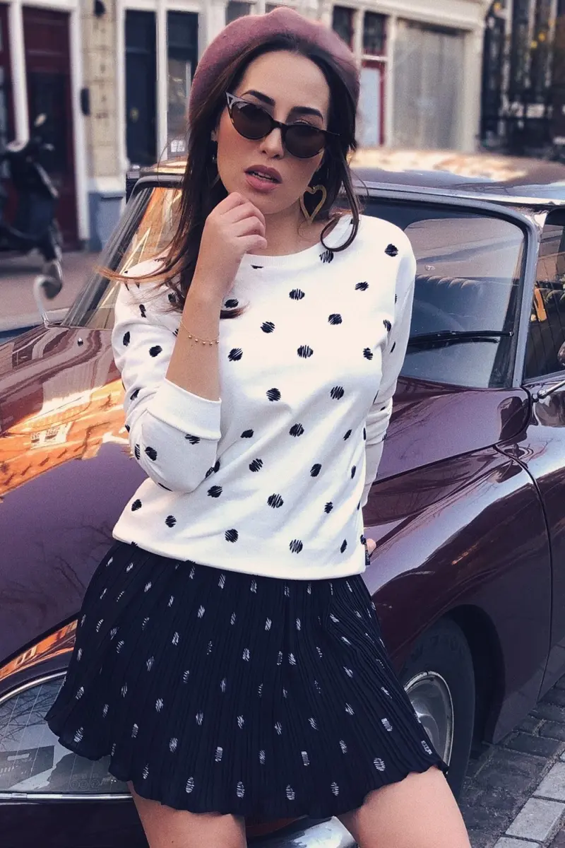 Genser Polka Dot