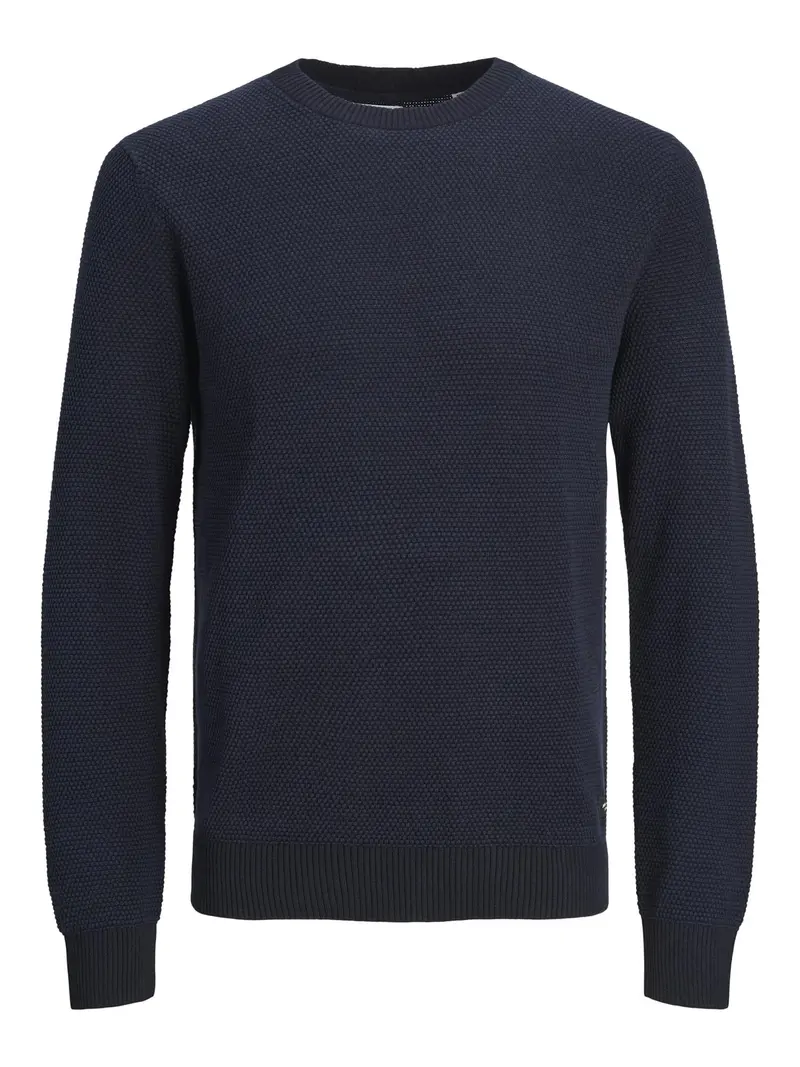 Globe Knit Crew Neck Blå