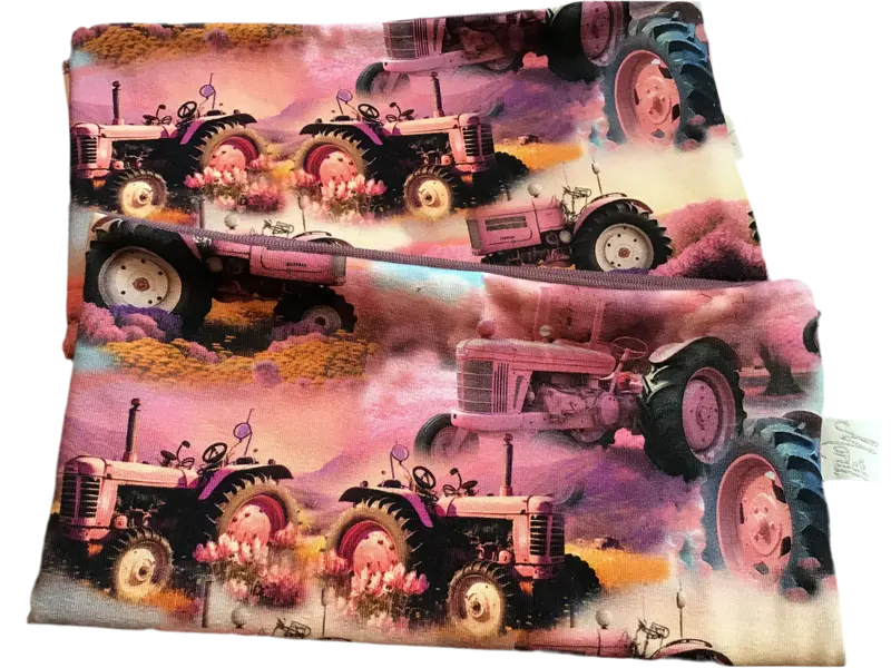 Hals rosa traktor