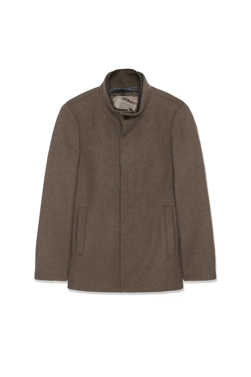 Harvey  Short Brun Melert