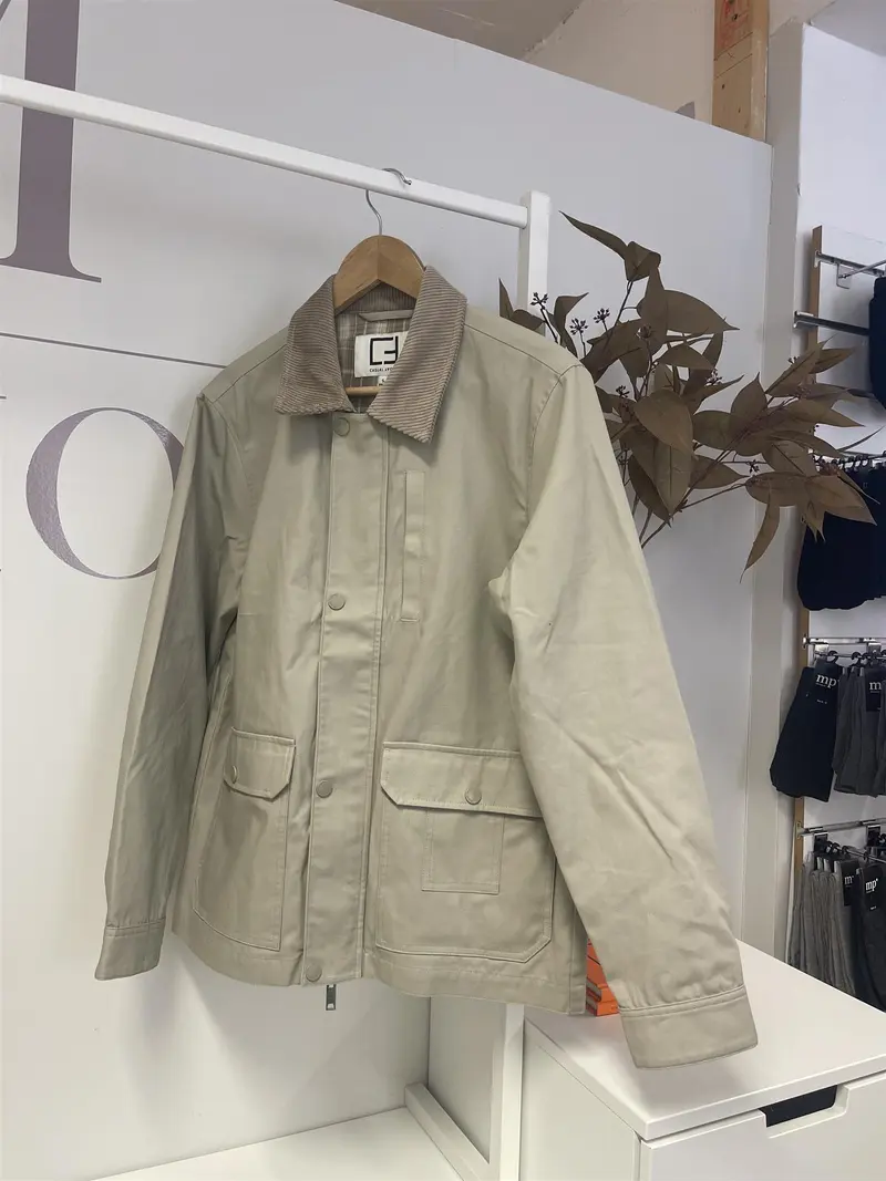 Haugen Waxed Jacket Beige
