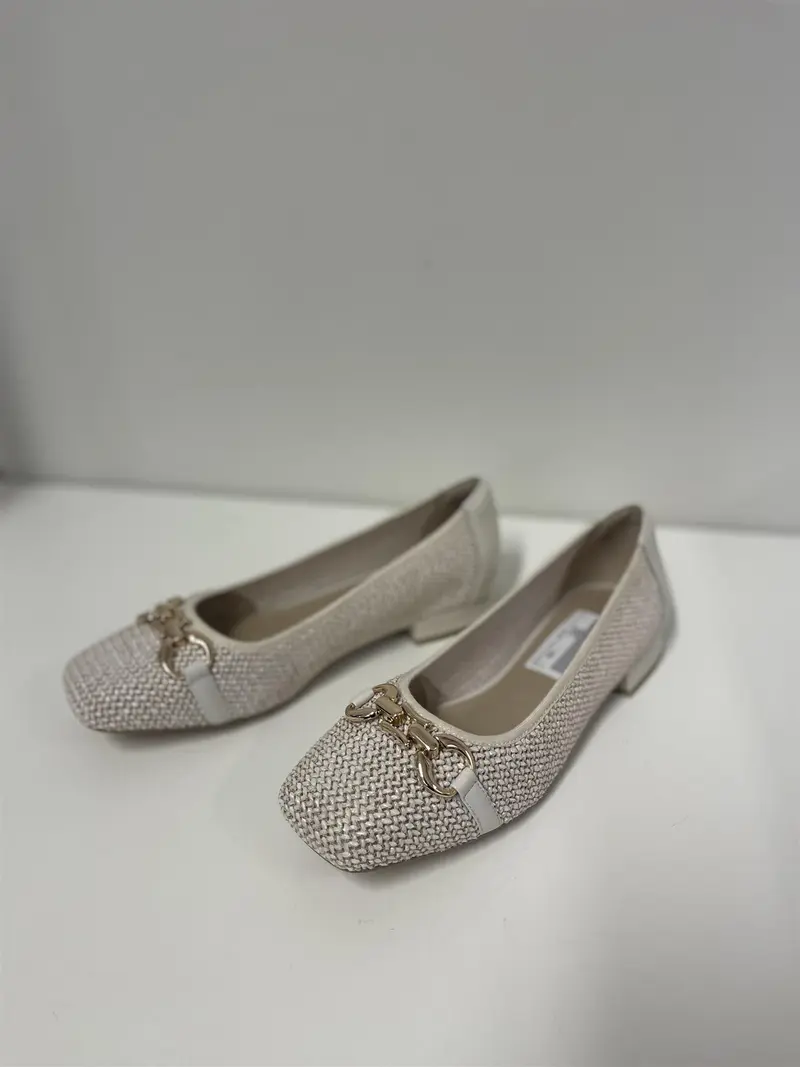 Heklet Ballerina Off-White
