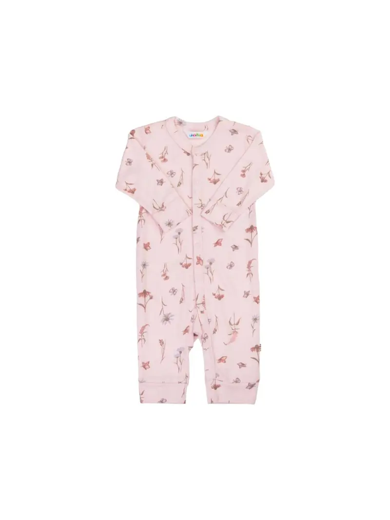HELDRESS I BAMBUS - ROSA BLOMSTER