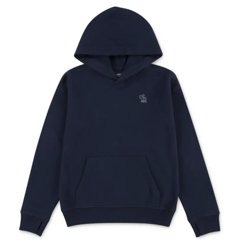 Hettegenser Fleece Navy Blazer
