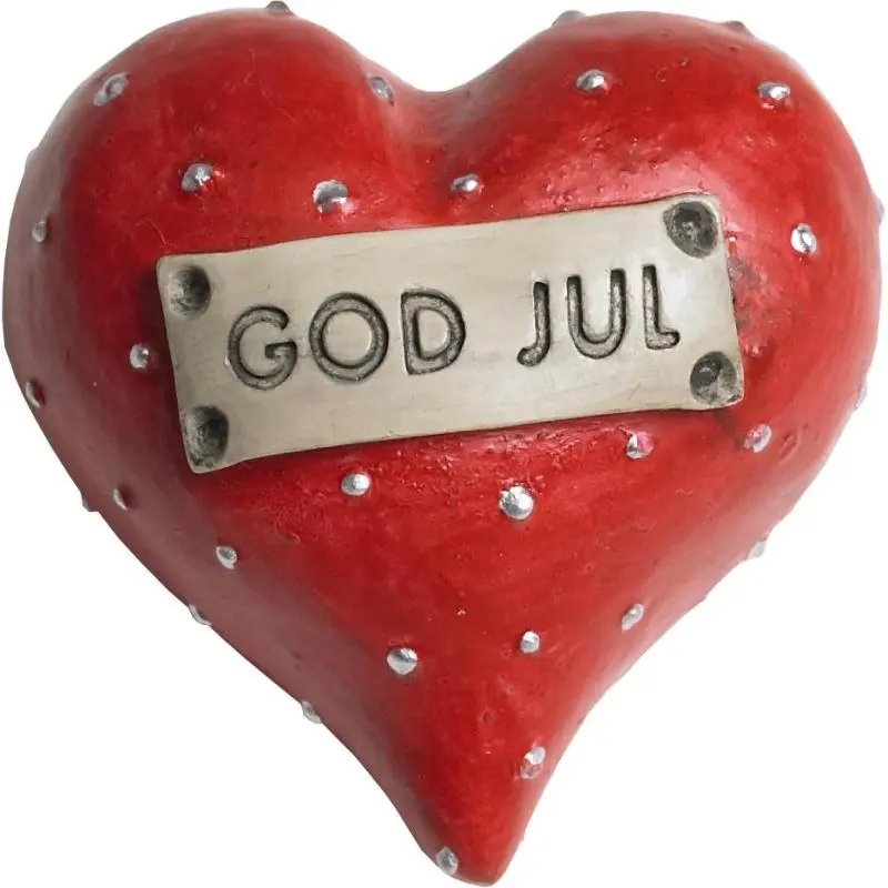 Hjerte "God Jul"