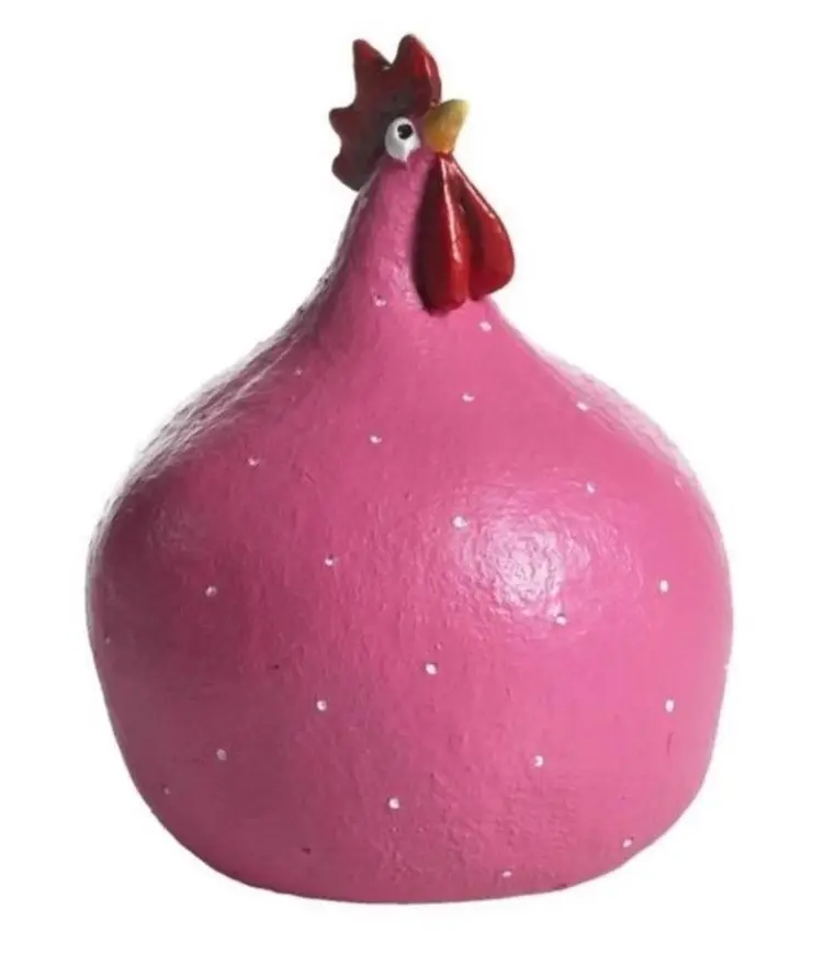 Høne rosa mellom
