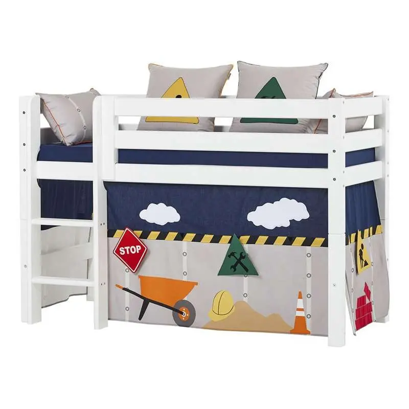 Hoppekids Curtain for Bed - CONSTRUCTION - Multiple Sizes