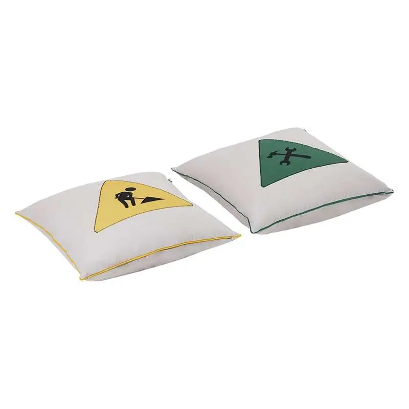 Hoppekids Pillow Set with 2 Pillows - CONSTRUCTION