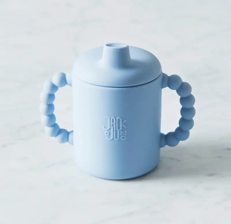 JACK o JUNO Bubble Sippy Cup Lyseblå