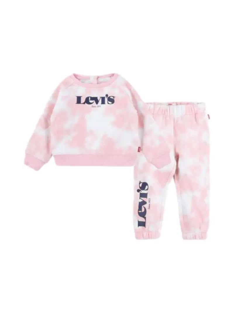 JOGGEDRESS 2-DELER - ROSA / PINK