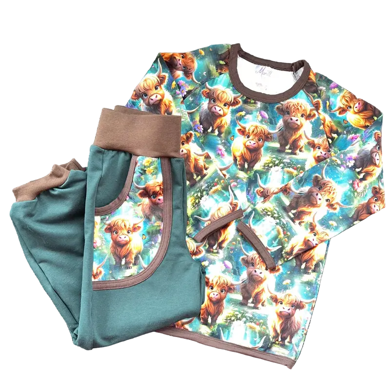 Joggedress Teal Ku