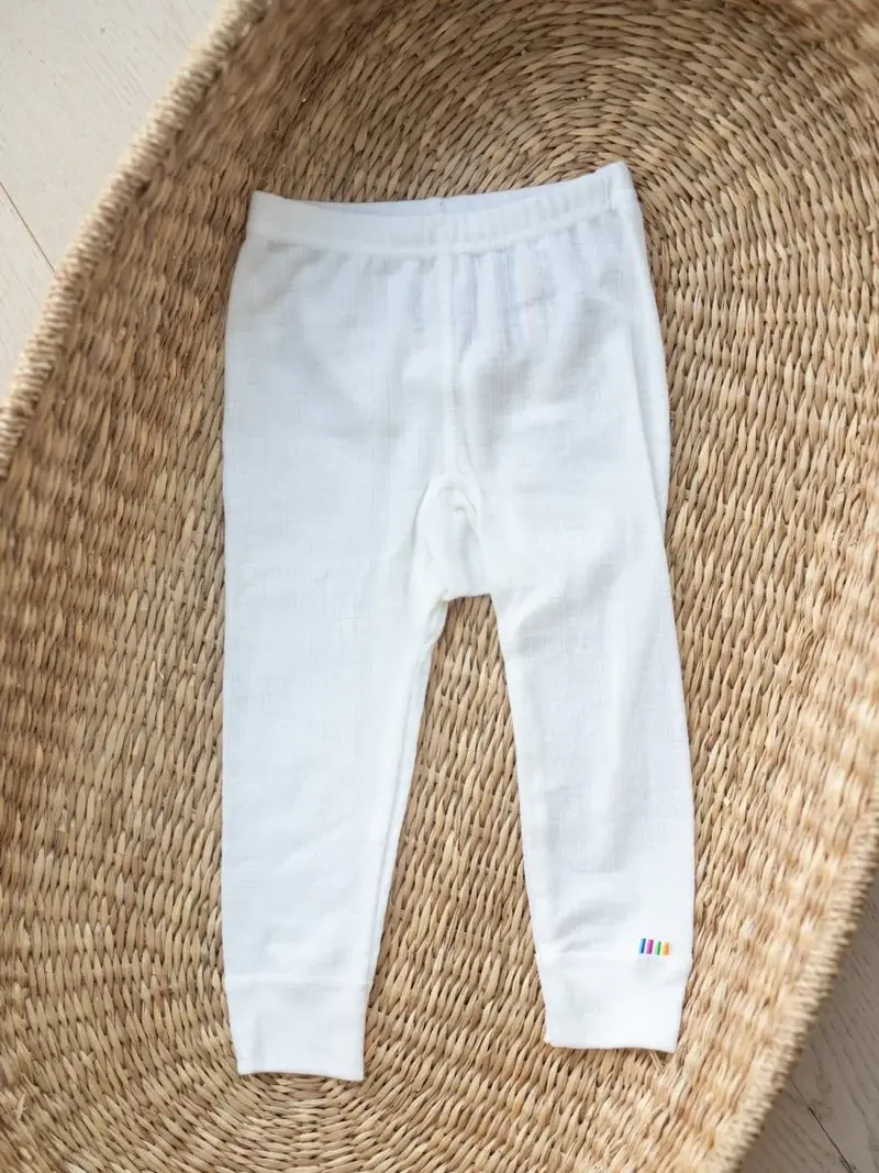Joha Ull  | Leggings Ribb - Offwhite