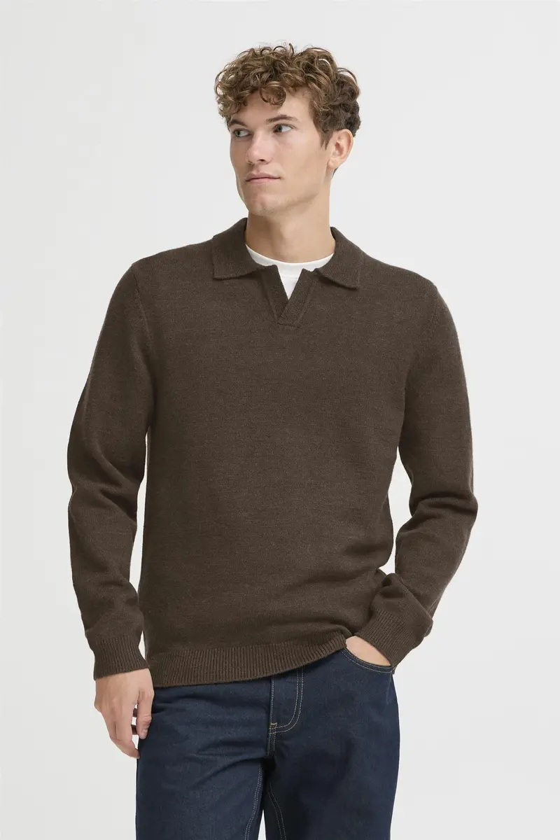 Karl Polo Knit Brun