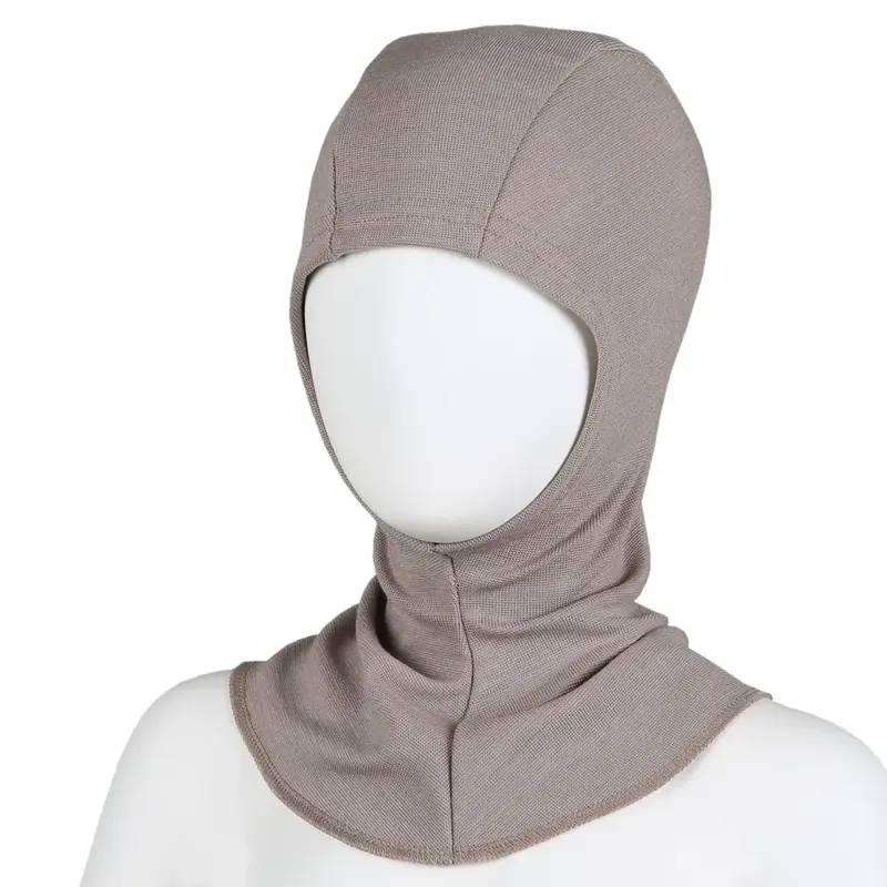 Kivat | Ull/silke hettelue – Beige