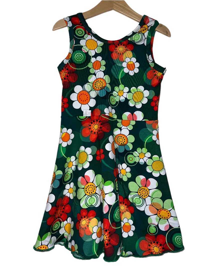 Kjole Retro blomst