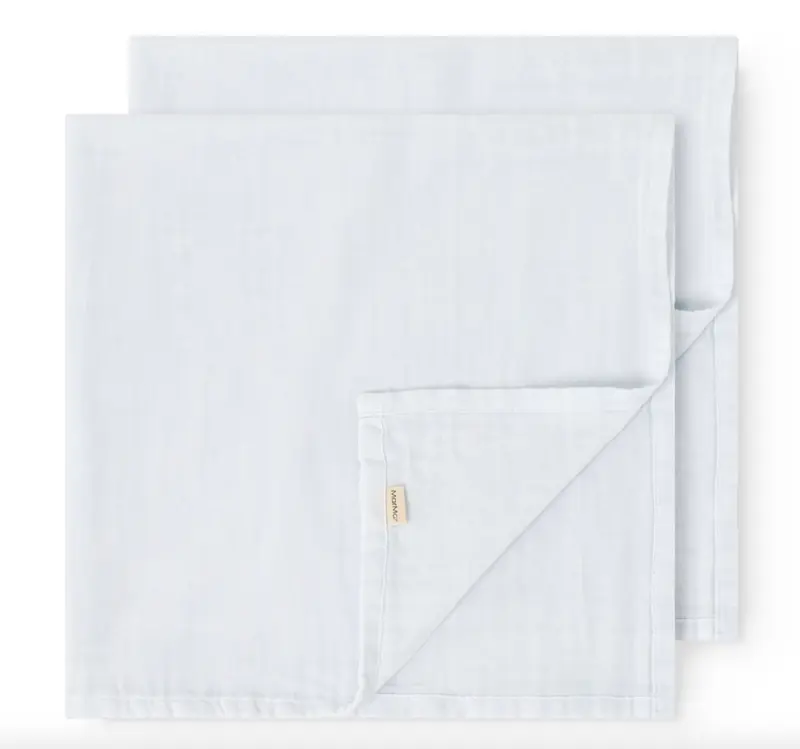 Kluter Ada Muslin 2pk Light Blue