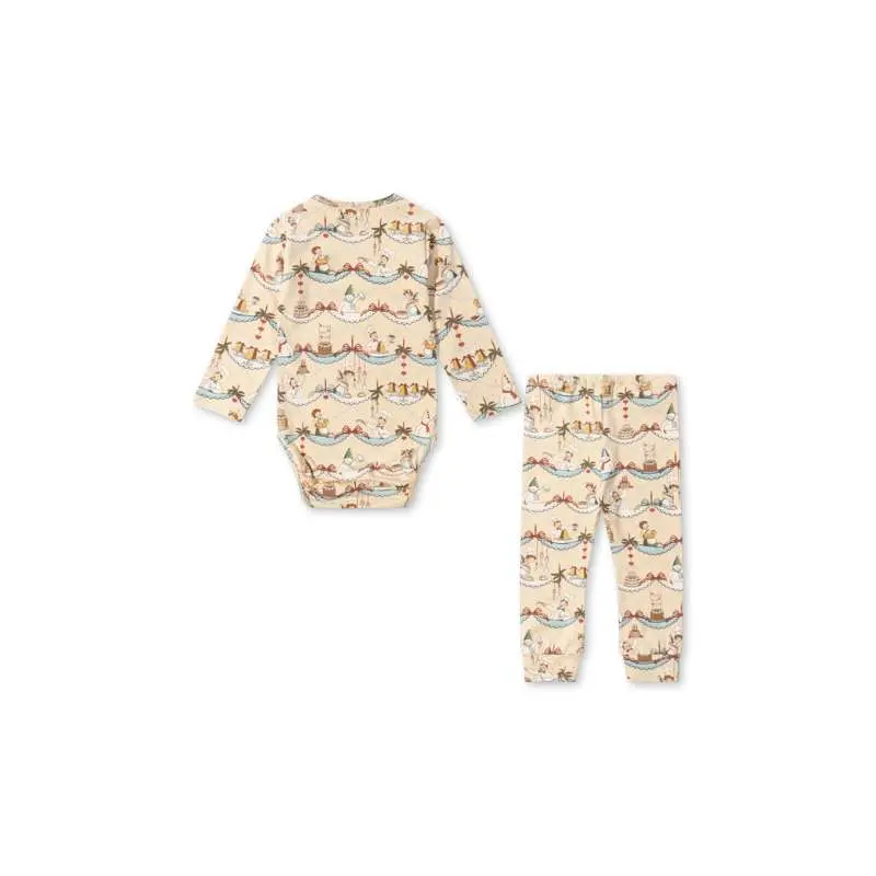 Konges Sløjd Basic Body/Pants Set - GOTS - Sugar Pie