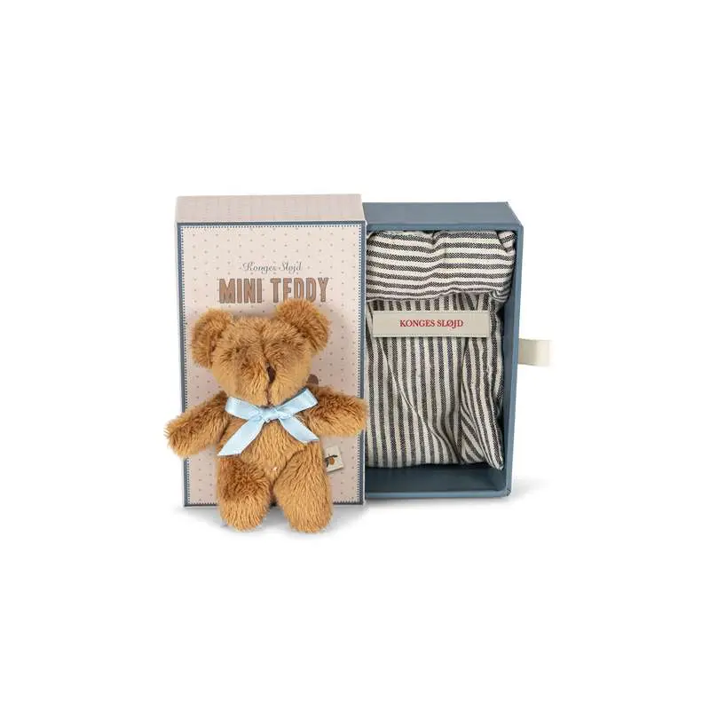 Konges Sløjd Milo Mini Teddy Bear - Brown