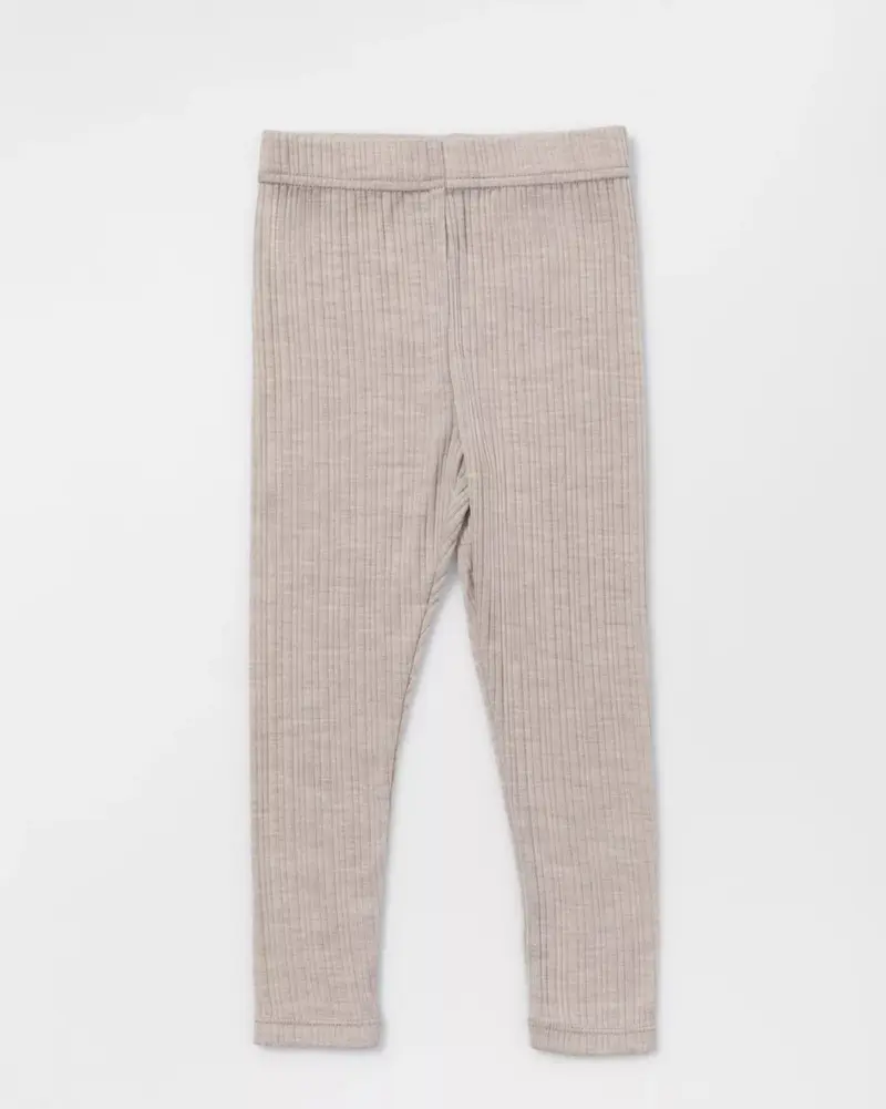 Leggings Ull August Lys Beige