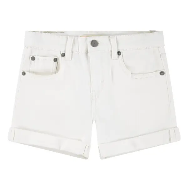 LEVIS 4-14ÅR Dongeri shorts Off-White
