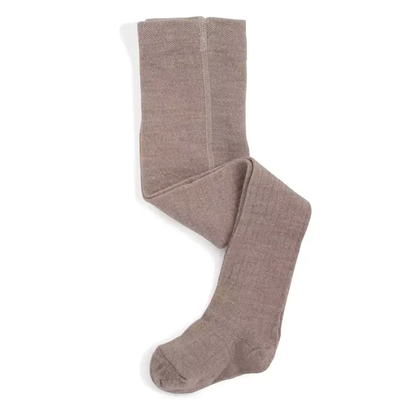 Lillelam Ullstrømpebukse - Beige