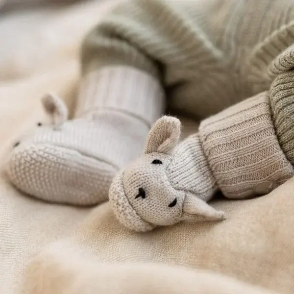 Lillelam | Ulltøffel Lammi - Lys beige