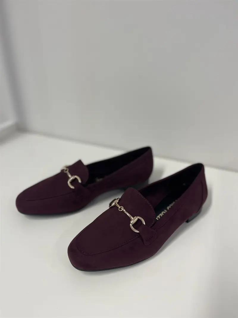 Loafers Burgunder