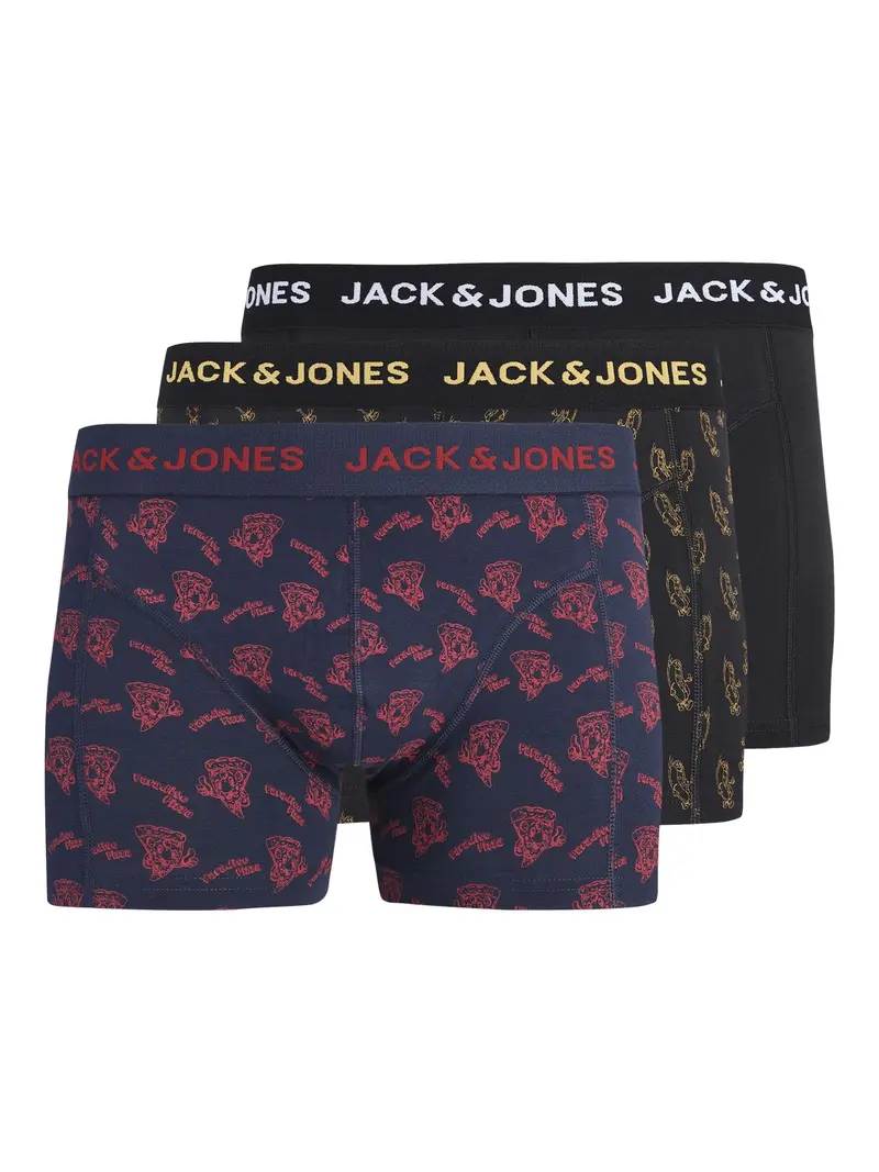 Logo food trunks 3 pack - black