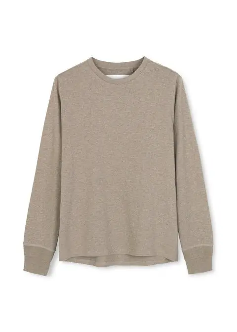 Long Sleeve Tee | Hazel Melange
