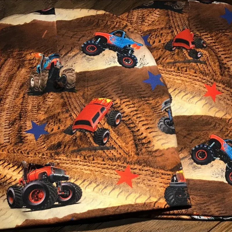 Lue monstertruck brun